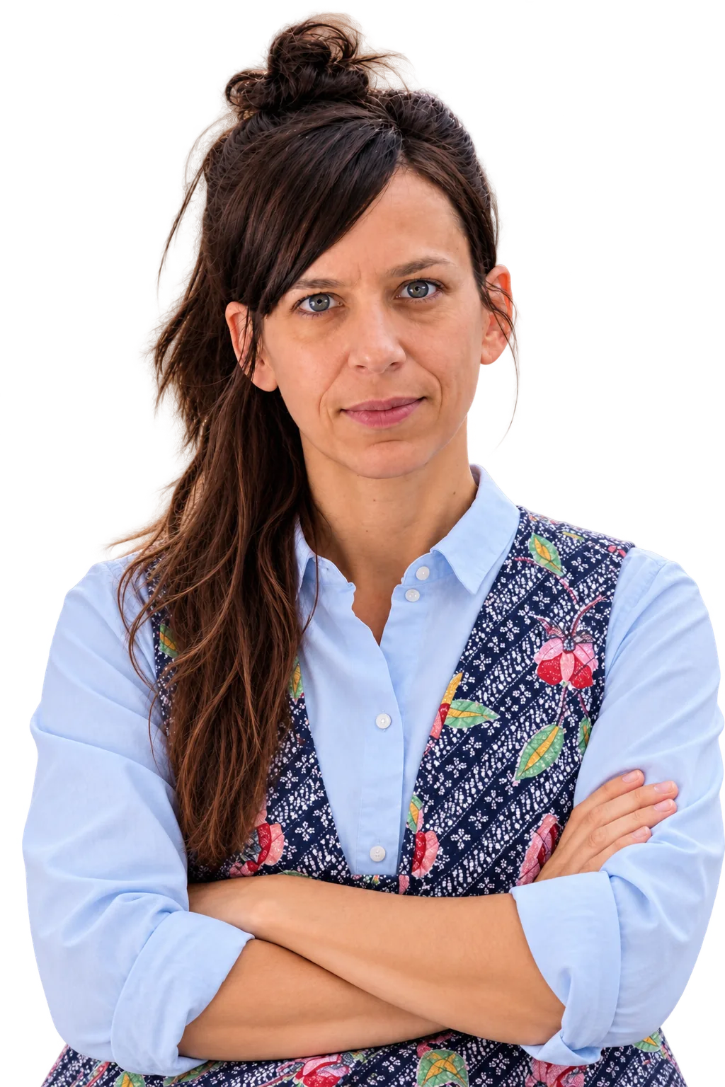 Fanette Muxart, responsable branding de l’Agence Regar, bras croisés